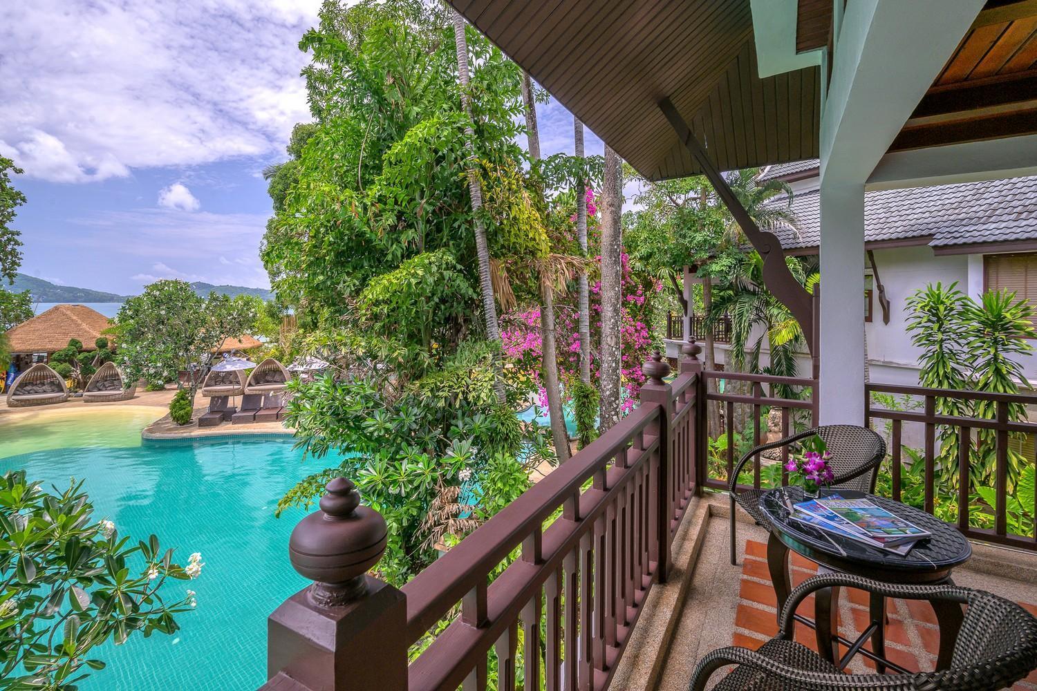 Thavorn Beach Village Resort & Spa Phuket Kamala Beach Cameră foto A view of the pool at the resort